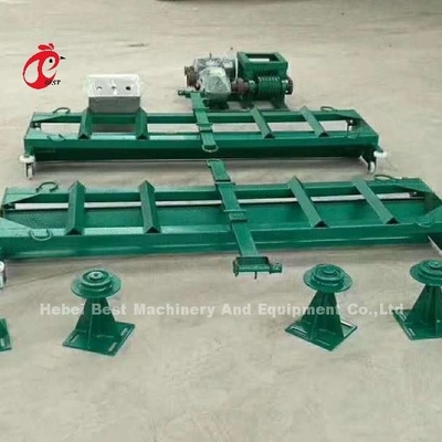 2 ردیف 3 ردیف سیستم خراش دهنده کود مرغی برای سیستم قفس مرغ Farm Clean Adela