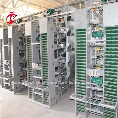طراحی مدرن بطری لایه قفس نوع H قفس مزرعه مرغ ISO14001 امیلی