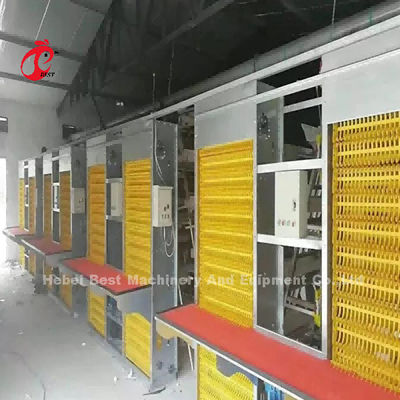 قفس لایه ای از سیم آهنی پرکاربرد برای مرغ تجاری میا