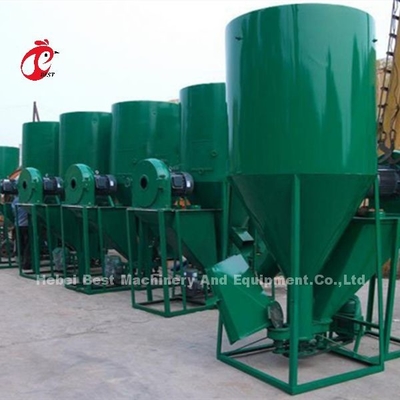 سیستم پردازش خوراک مورد تایید CE 11kw، دستگاه آسیاب خوراک سبز عنبیه