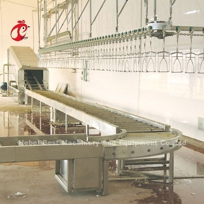 سیستم پردازش جوجه های گوشتی 220 ولت 4kw , تجهیزات کشتار مرغ Ss 304 Doris